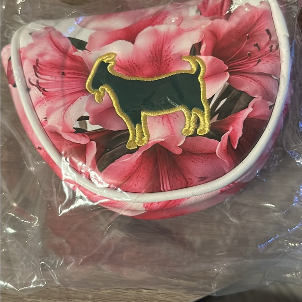 Masters edition goated golf putter cover